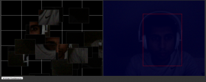 opacity filter + facedetetion