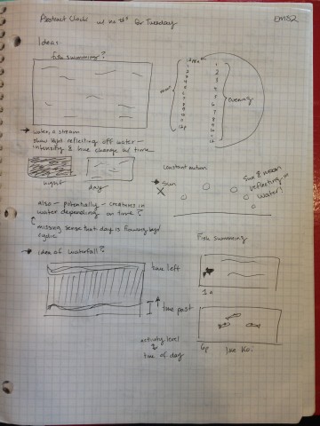 Abstract Clock Sketches Page 1