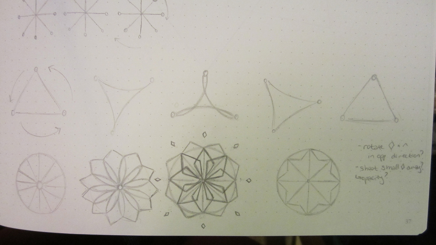 honing in on geometric designs