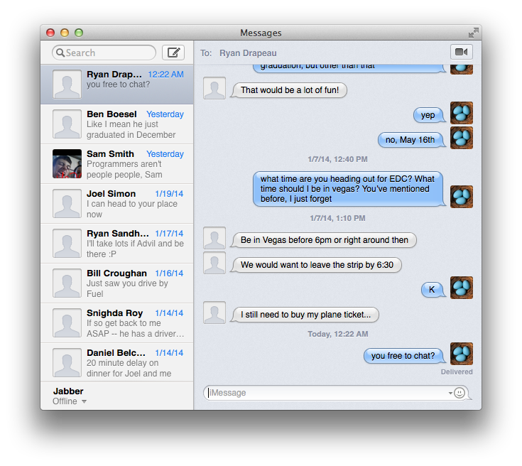 TextMessages
