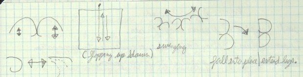 Concept Drawings created before I read the documentation.