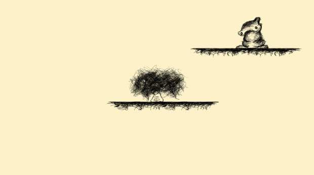 A cloud of depression forming above the player’s head.