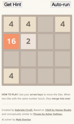 2048 AI Solver