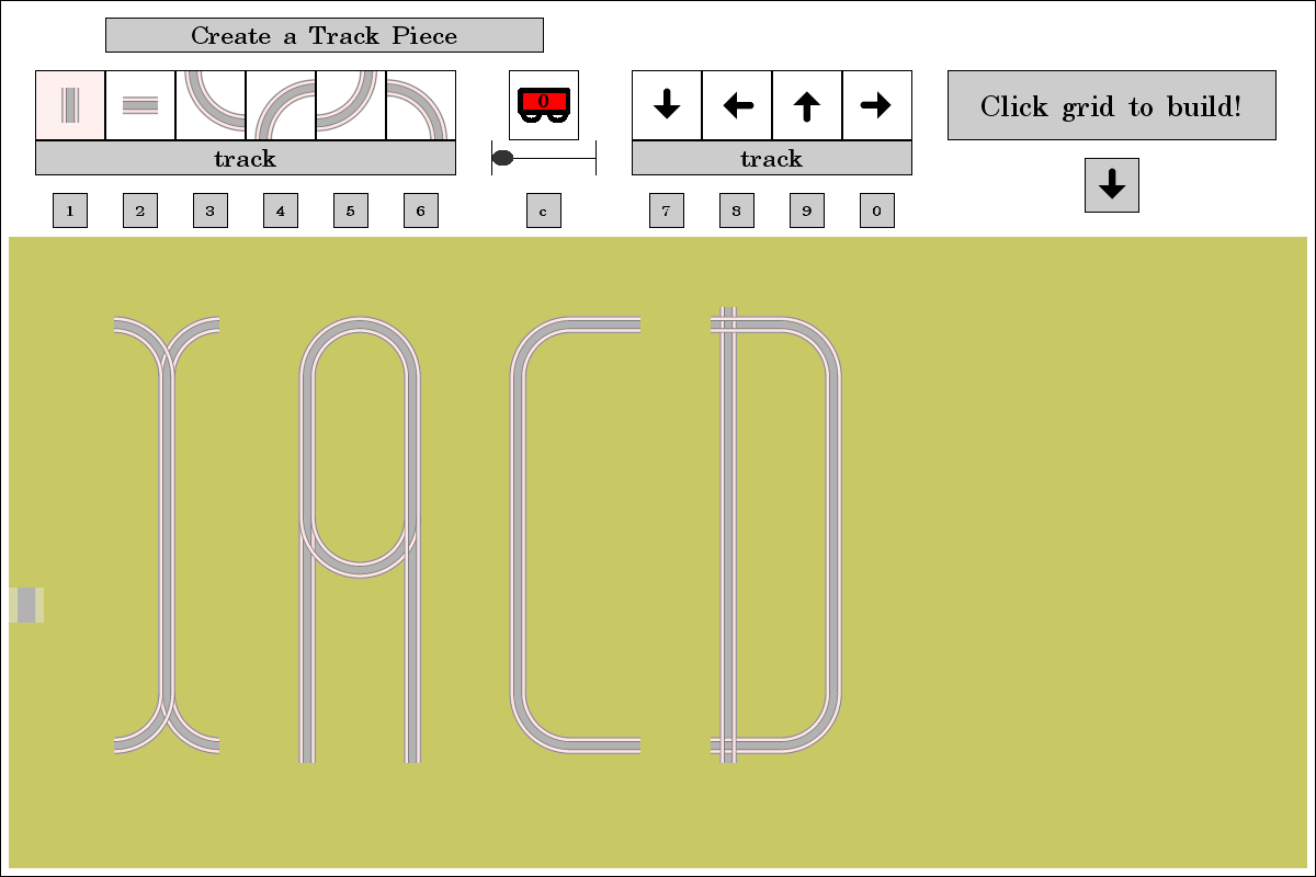IACD Artistic track layout